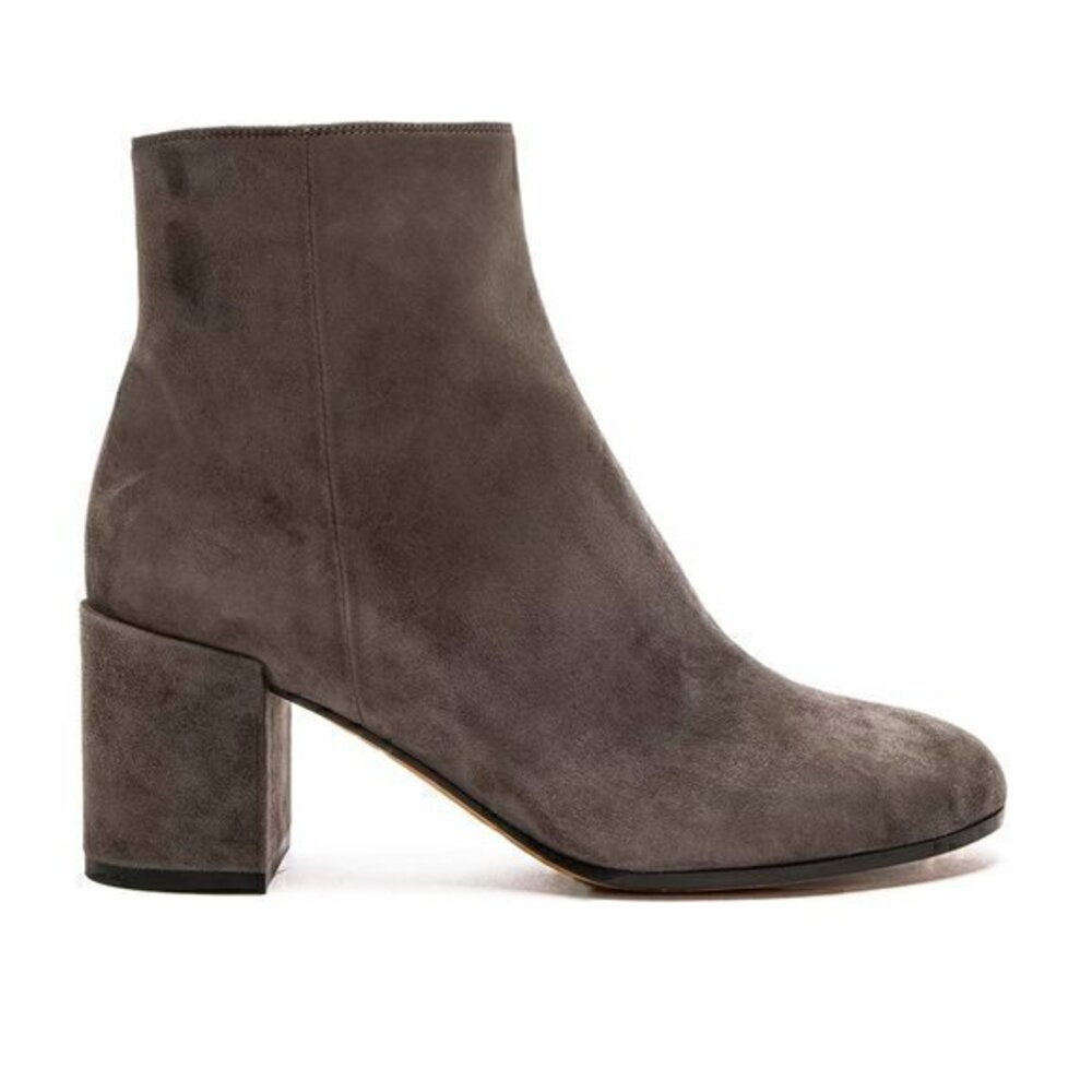 Vince Women's Blakely Suede Bootie in Steel Size 7 - Picture 1 of 9